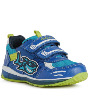 Buty Geox Sneakersy dla chłopca B Todo B. A Royal/Lime Green 23