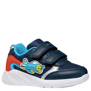 Geox Sneakersy buty sportowe J Sprintye B Navy/Azul 22