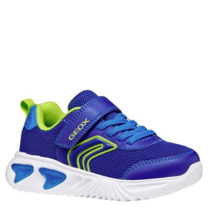 GEOX Sneakersy ze światełkami J ASSISTER B. C Royal/Lime 25