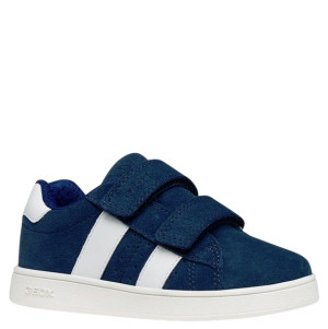 Geox skórzane sneakersy J Eclyper DK Navy/White 32