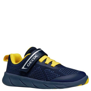 Geox Sneakersy buty sportowe Barefoot J Foot-run Navy/Yellow 24