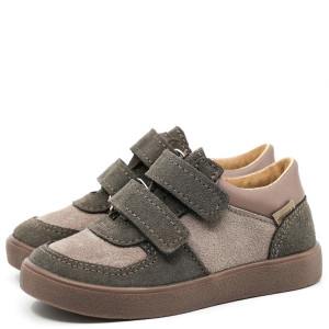 Mrugała skórzane buty sportowe MITO Grey 26