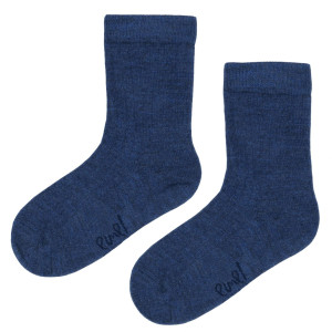 Emel niebieskie skarpetki merino Emel ESK 100-51 27/30