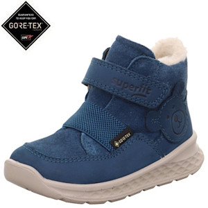 Superfit ocieplane buty dla dzieci BREEZE Blau/Grun 21