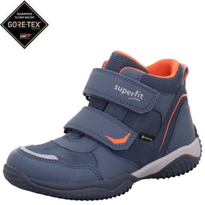 Superfit ocieplane buty sportowe Storm Blau/Rot 40