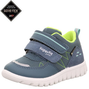 Superfit lekkie buty sportowe SPORT7 MINI Blau/Gelb z membraną GoreTex 23