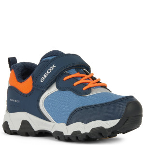 Geox nieprzemakalne buty trekingowe J Magnetar B.B ABX A NAVY/SILVER 34