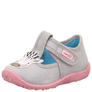 Kapcie Superfit dla dziewczynki SPOTTY Grau 20