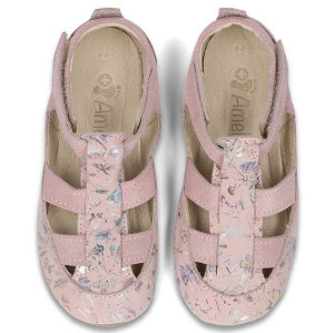 Pantofelki Barefoot Amelka Pudrowy Róż 19