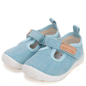 DD Step lekkie jasnoniebieskie kapcie barefoot 22