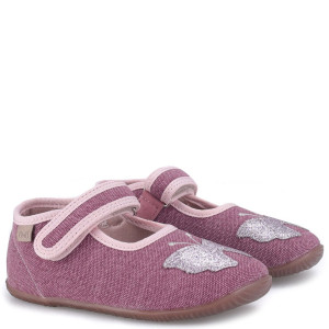 Kapcie Emel barefoot z motylkiem 27