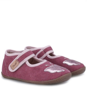 Kapcie Emel barefoot z motylkiem 20