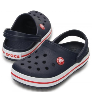 Klapki dziecięce Crocs Kids Crocband Clog Navy/Red 25/26