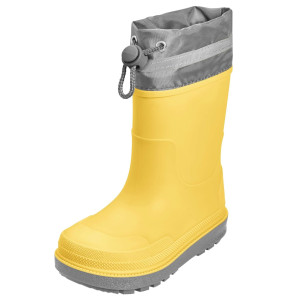 Playshoes lekkie i elastyczne żółte kalosze ze ściągaczem 32