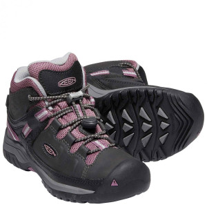 KEEN Buty Trekingowe TARGHEE MID Waterproof Raven/Tulipwood 34