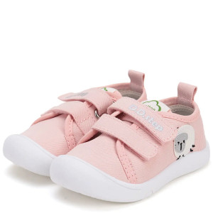 DD Step przewiewne trampeczki Barefoot z owieczką Baby Pink 24