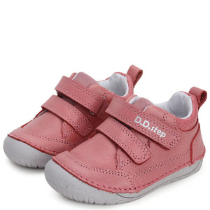 DD Step skórzane koralowe półbuty Barefoot 20