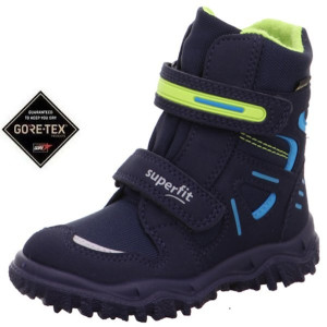 Superfit buty zimowe chłopięce Husky2 Blau/Grun z membraną GoreTex 36