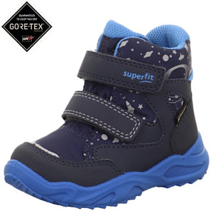 Lekkie buty zimowe chłopięce Superfit Glacier Blau z membraną GoreTex 21