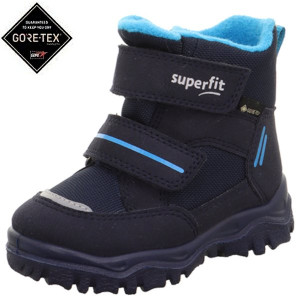 Superfit buty zimowe chłopięce Husky1 Blau/Hellblau z membraną GoreTex 22