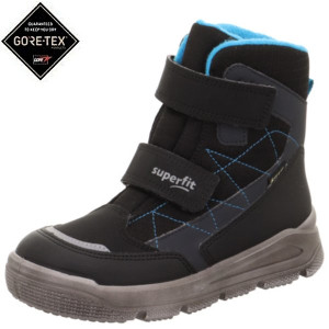 buty zimowe chłopięce Superfit MARS Schwartz/Turkis z membraną GoreTex 37