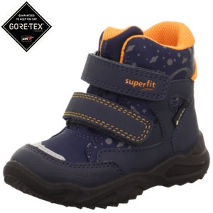 Superfit buty zimowe chłopięce Glacier Blau/Orange z membraną GoreTex 21