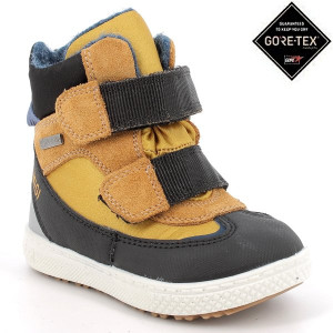 PRIMIGI żółto-czarne buty zimowe z membraną GoreTex 25