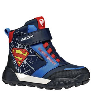 GEOX Buty zimowe J Trekkyup B ABX E Superman Navy 34