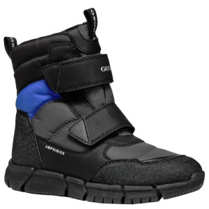 GEOX Buty zimowe J Flexyper B.B ABX C DK Grey/Royal 28
