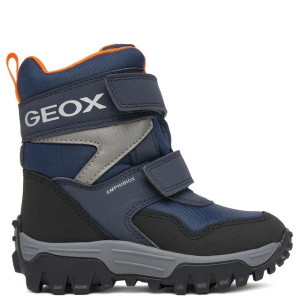 Śniegowce GEOX J Himalaya B.B Navy/Orange 30