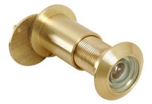 Wizjery Drzwiowy 27mm 180˚, 80 - 120mm, mosiądz satynowany