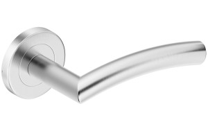 Klamka NEPTUN - do drzwi wewnętrznych, INOX stal nierdzewna