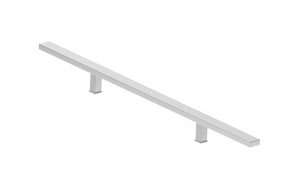 Antaba nierdzewna kwadratowa - pochwyt do drzwi, 100cm prosta, jednostronna