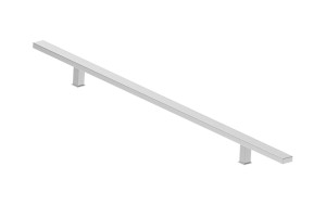 Antaba nierdzewna kwadratowa - pochwyt do drzwi, 120cm prosta, jednostronna