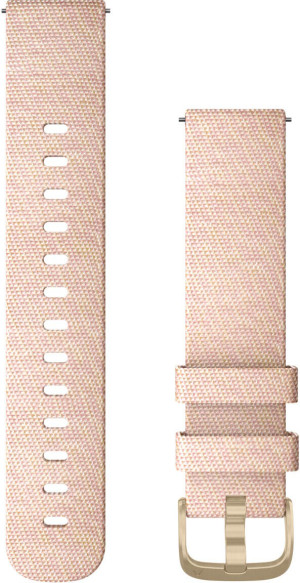 Garmin Vivomove Style ljusrosa Quick release nylonarmband 20mm 010-12924-12