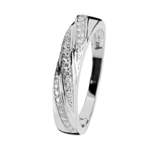 Kohinoor diamantring vitguld 033-9844V-160