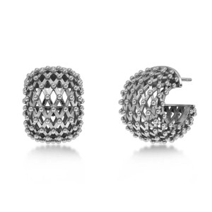 Edblad Viva Hoops S Steel öronringar 129508