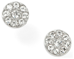 Fossil örhängen Disc Silver-Tone Studs JF00828040