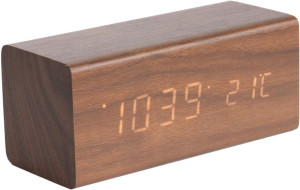 Karlsson KA5652DW Block väckarklocka