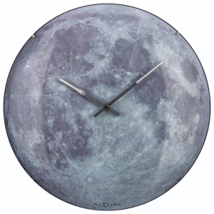NeXtime Moon Dome väggklocka 3164
