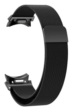 Tiera Samsung Galaxy Watch6 Milanese stålarmband quick release Black