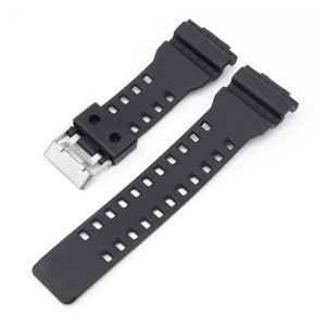 Tiera Casio GA-100/110/120/140/150/200/300/400/700/710/900 -serie klockarmband svart