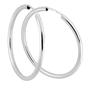 Lykken Casuals silverörhängen 3 x 50 mm