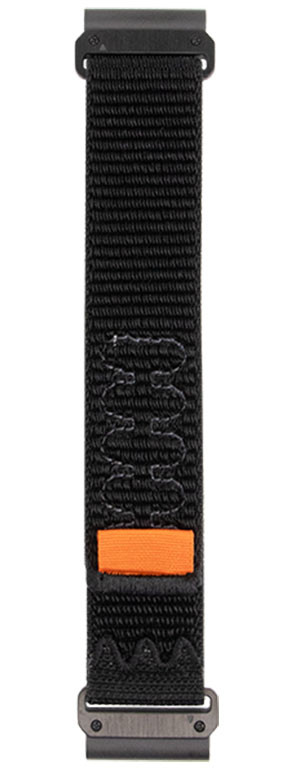 Tiera Garmin Fenix svart nylonarmband 26 mm quick release