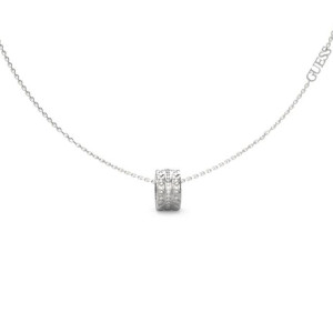 GUESS Stylish silverfärgat halsband JUBN04589JWRHT/U
