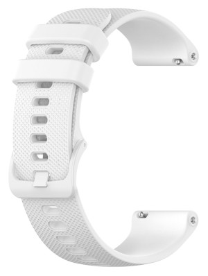 Tiera Huawei Watch GT2 42mm silikonarmband vit