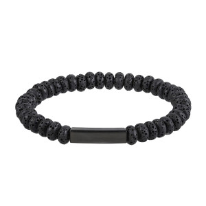 Lykken Strong lavasten armband