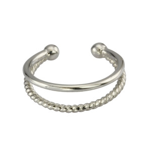 Lykken Trend ear cuff örhängen stål