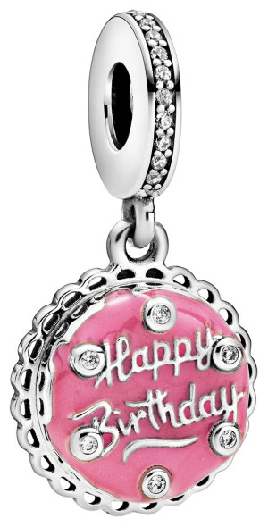 Pandora Pink Birthday Cake charm 798888C01