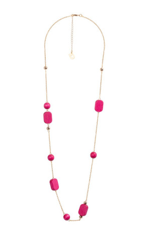 Aarikka Saimi rött guld halsband U688K A09725